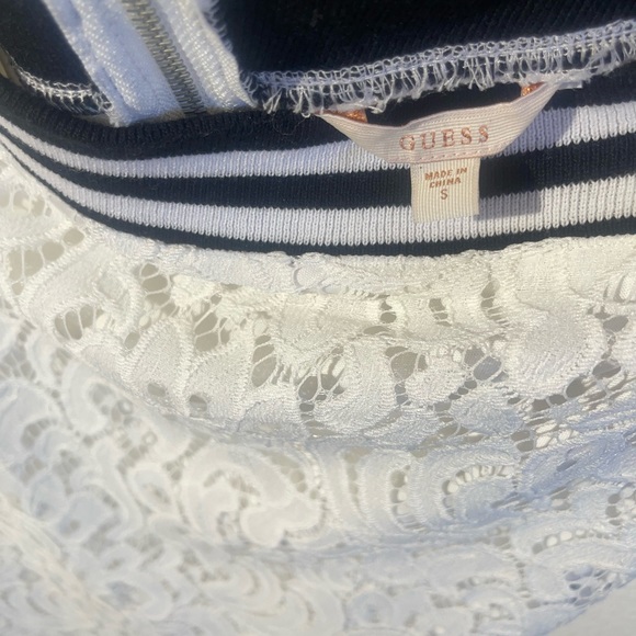 Guess White Lace Skirt 
Style #W5RD56W6W00 - Picture 3 of 6